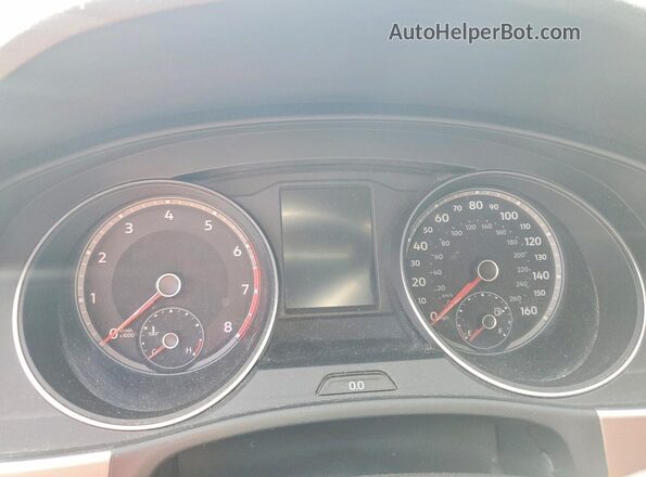 1V2DR2CA0JC561921 2018 VOLKSWAGEN ATLAS Gray Вид щитка приладів