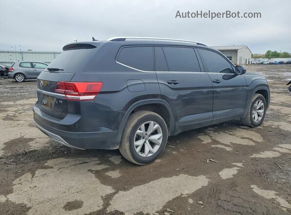 1V2DR2CA1JC590103 2018 VOLKSWAGEN ATLAS Black Tył prawy