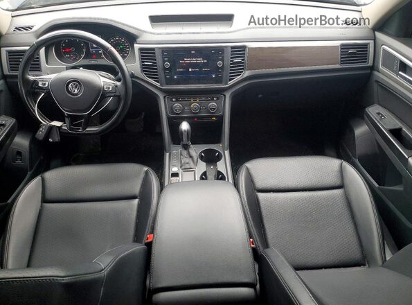 1V2DR2CA1JC590103 2018 VOLKSWAGEN ATLAS Black Widok deski rozdzielczej