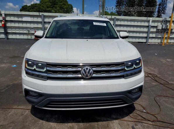1V2DR2CA2JC581751 2018 VOLKSWAGEN ATLAS White Вид спереду