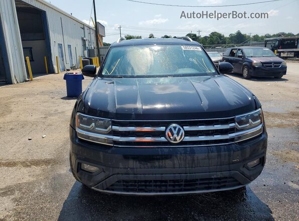 1V2DR2CA3KC552986 2019 VOLKSWAGEN ATLAS Black წინა ხედი