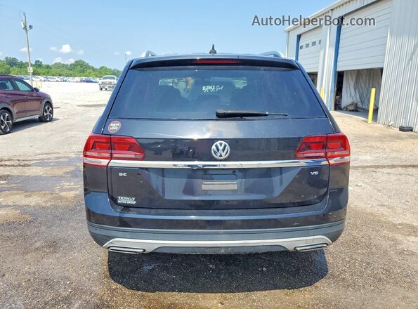 1V2DR2CA3KC552986 2019 VOLKSWAGEN ATLAS Black უკანა ხედი
