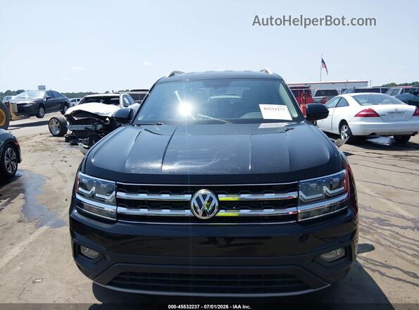 1V2DR2CA3KC615925 2019 VOLKSWAGEN ATLAS Black ხელსაწყოთა პანელის ხედი