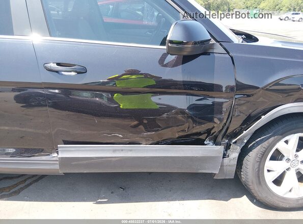 1V2DR2CA3KC615925 2019 VOLKSWAGEN ATLAS Black წინა ხედი