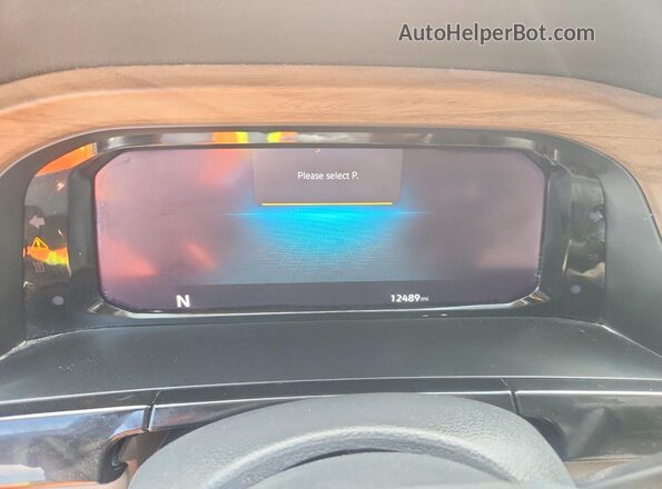1V2DR2CA3SC553376 2025 VOLKSWAGEN ATLAS Белый Вид щитка приборов