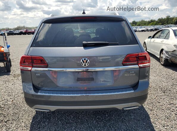 1V2DR2CA4JC585137 2018 VOLKSWAGEN ATLAS Gray Widok z tyłu