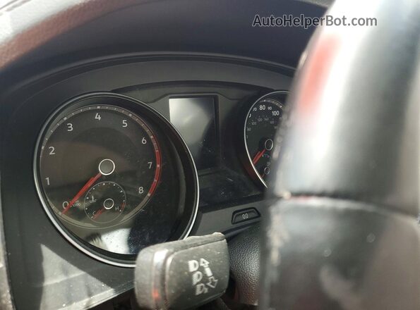 1V2DR2CA4KC579114 2019 VOLKSWAGEN ATLAS Белый Вид щитка приборов