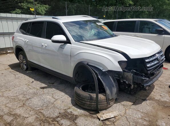 1V2DR2CA4KC579114 2019 VOLKSWAGEN ATLAS Белый Передняя правая четверть