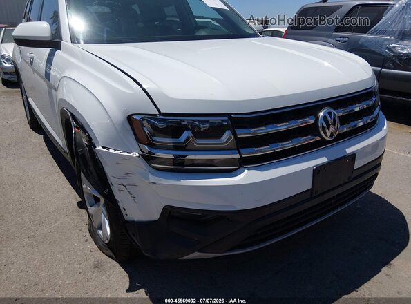1V2DR2CA5JC587544 2018 VOLKSWAGEN ATLAS White Vista frontal