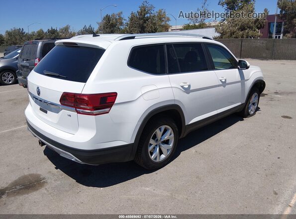 1V2DR2CA5JC587544 2018 VOLKSWAGEN ATLAS White Trasero derecho