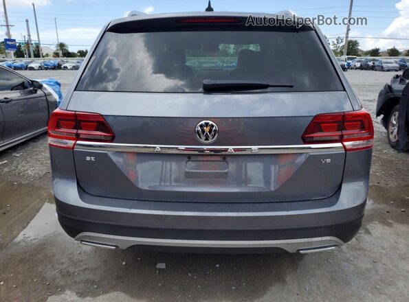 1V2DR2CA6JC569960 2018 VOLKSWAGEN ATLAS Gray Հետևի տեսք