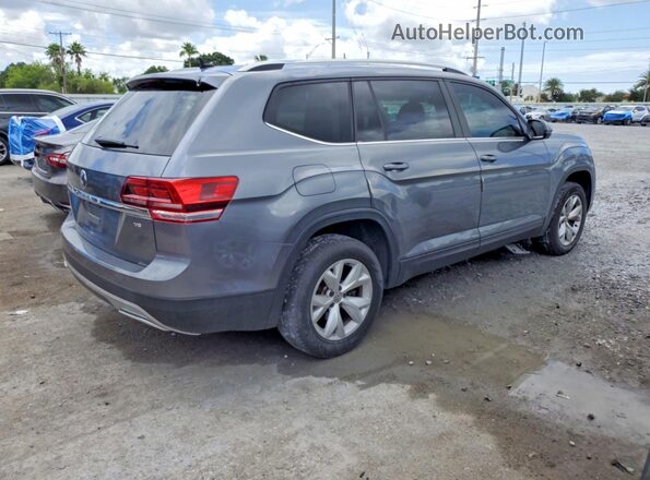 1V2DR2CA6JC569960 2018 VOLKSWAGEN ATLAS Gray Հետևի աջ