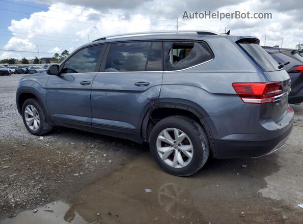 1V2DR2CA6JC569960 2018 VOLKSWAGEN ATLAS Gray Հետևի ձախ