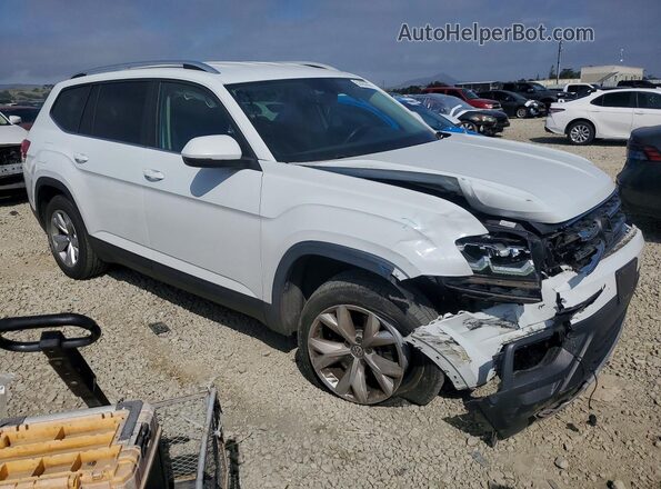 1V2DR2CA7KC605446 2019 VOLKSWAGEN ATLAS White Przód prawy