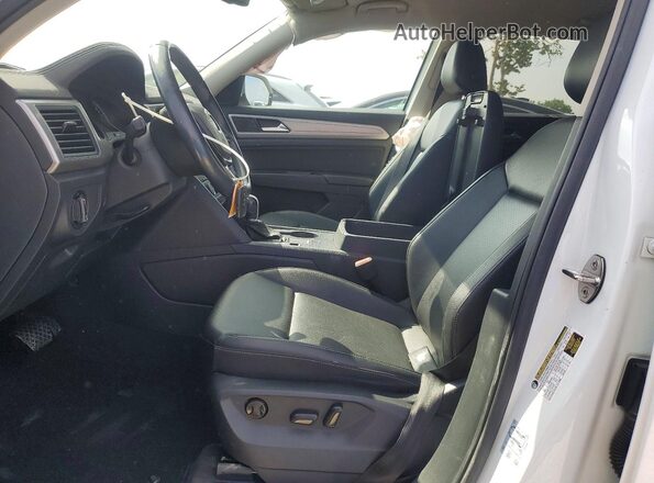 1V2DR2CA7KC605446 2019 VOLKSWAGEN ATLAS White Widok wnętrza z przodu