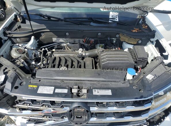 1V2DR2CA7KC605446 2019 VOLKSWAGEN ATLAS White Widok komory silnika