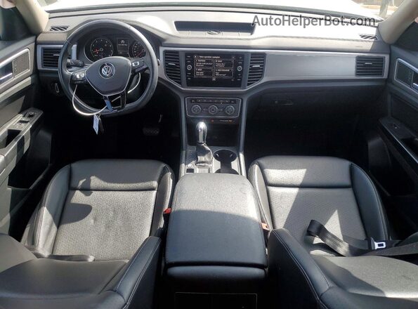 1V2DR2CA7KC605446 2019 VOLKSWAGEN ATLAS White Widok deski rozdzielczej