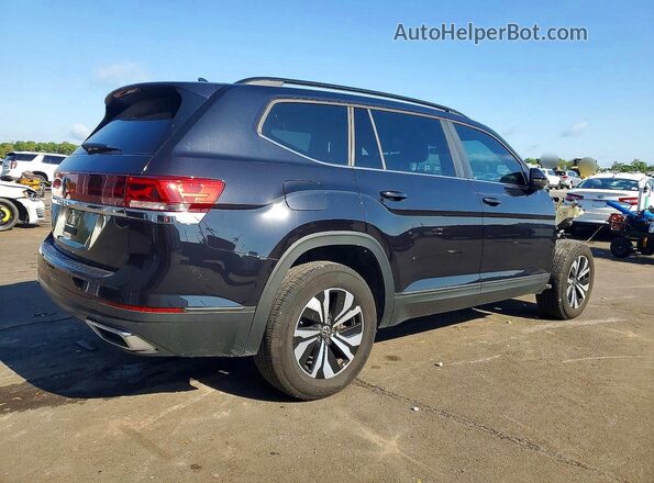 1V2DR2CA7RC608342 2024 VOLKSWAGEN ATLAS Black უკანა მარჯვენა