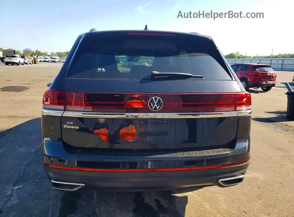 1V2DR2CA7RC608342 2024 VOLKSWAGEN ATLAS Black უკანა ხედი
