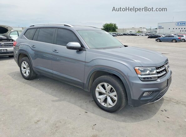 1V2DR2CA8KC597356 2019 VOLKSWAGEN ATLAS Gray წინა მარჯვენა