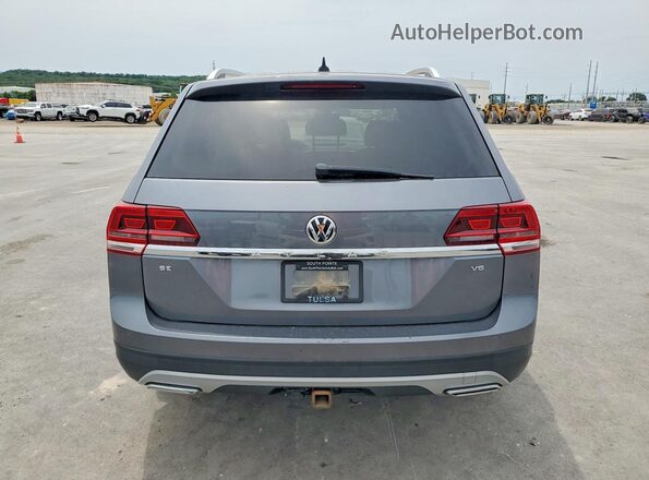 1V2DR2CA8KC597356 2019 VOLKSWAGEN ATLAS Gray უკანა ხედი