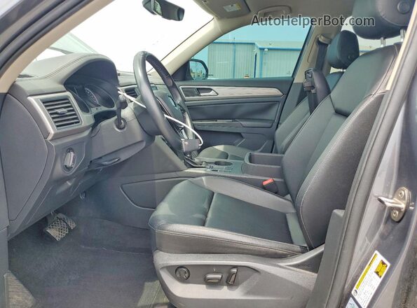 1V2DR2CA8KC597356 2019 VOLKSWAGEN ATLAS Gray წინა სალონის ხედი