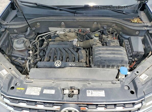 1V2DR2CA8KC597356 2019 VOLKSWAGEN ATLAS Gray უკანა სალონის ხედი