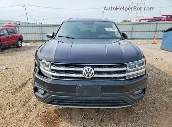 1V2DR2CA9KC562454 2019 VOLKSWAGEN ATLAS Black Вид спереду