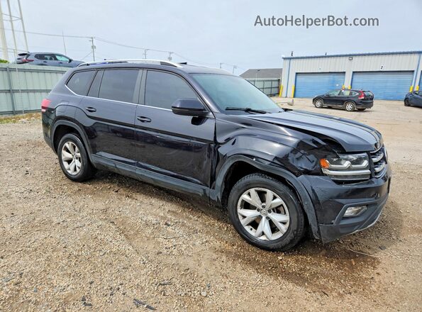 1V2DR2CA9KC562454 2019 VOLKSWAGEN ATLAS Black Передня права чверть