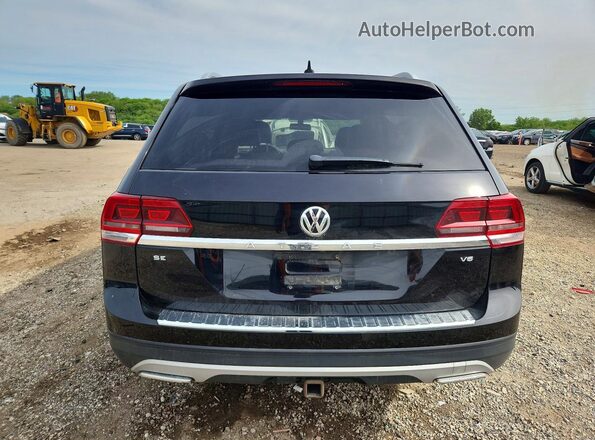 1V2DR2CA9KC562454 2019 VOLKSWAGEN ATLAS Black Вид ззаду