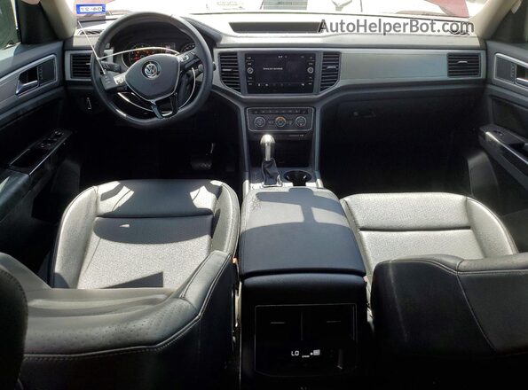 1V2DR2CA9KC606033 2019 VOLKSWAGEN ATLAS Red Вид панелі приладів