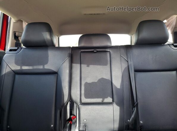 1V2DR2CA9KC606033 2019 VOLKSWAGEN ATLAS Red Вид задніх сидінь