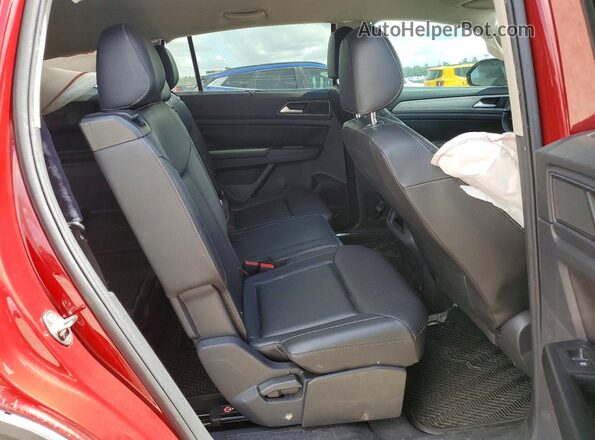 1V2DR2CA9KC606033 2019 VOLKSWAGEN ATLAS Red Вид задньої частини салону