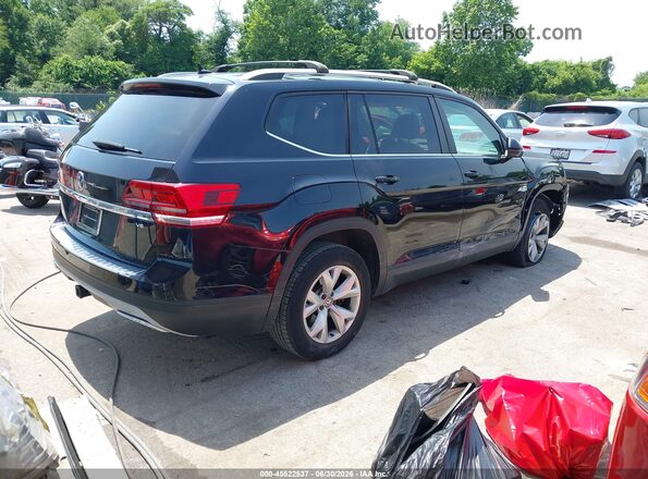 1V2DR2CAXKC566965 2019 VOLKSWAGEN ATLAS Black Rear right