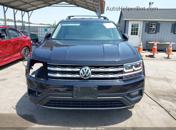 1V2DR2CAXKC566965 2019 VOLKSWAGEN ATLAS Black Rear interior view