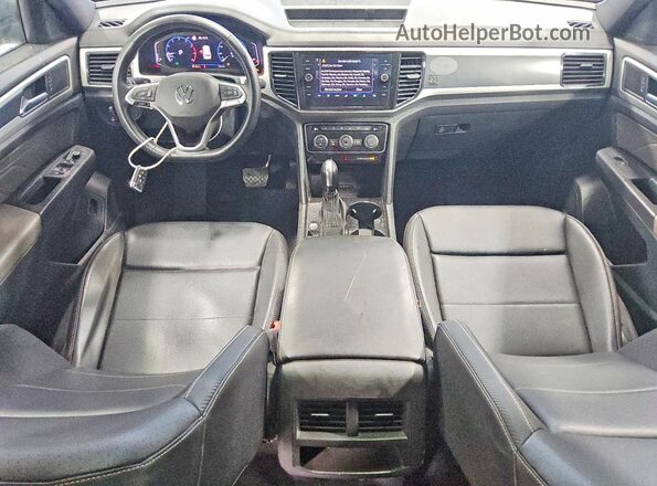 1V2EE2CA0MC219101 2021 VOLKSWAGEN ATLAS Черный Вид панели приборов