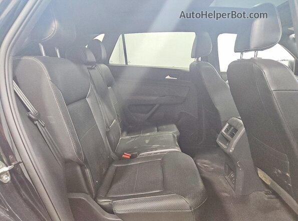 1V2EE2CA0MC219101 2021 VOLKSWAGEN ATLAS Черный Вид задней части салона
