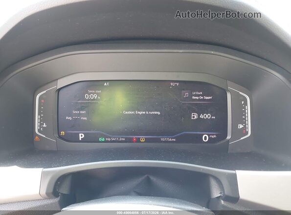 1V2EP2CAXLC500962 2020 VOLKSWAGEN ATLAS Серый Вид задних сидений