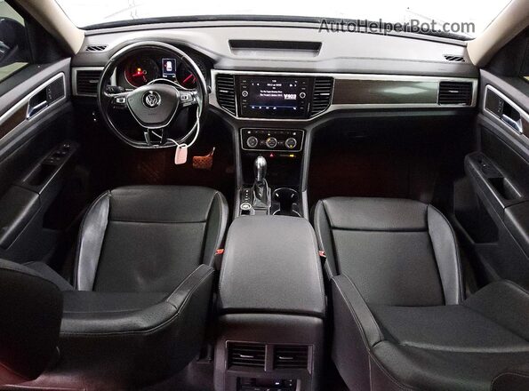 1V2ER2CA3JC502415 2018 VOLKSWAGEN ATLAS Black Widok deski rozdzielczej
