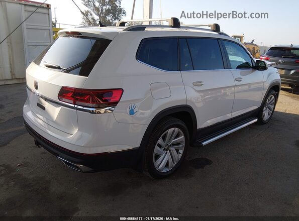 1V2ER2CA6MC581776 2021 VOLKSWAGEN ATLAS White Tył prawy