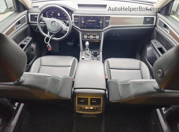 1V2ER2CA8KC606447 2019 VOLKSWAGEN ATLAS White Առջևի վահանակի տեսք