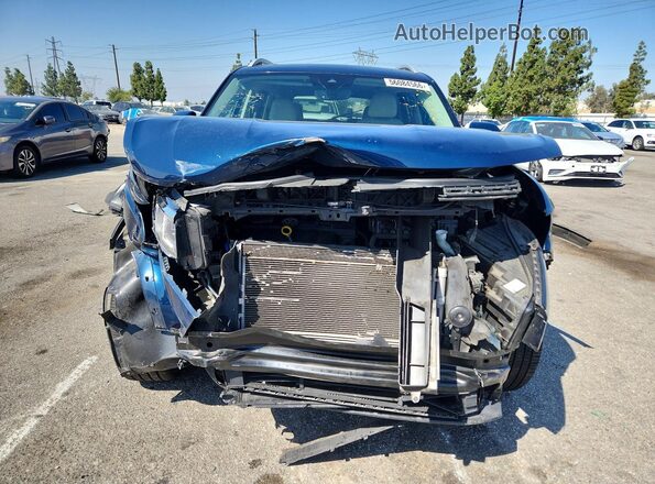 1V2ER2CA9MC516968 2021 VOLKSWAGEN ATLAS Blue Вид спереду