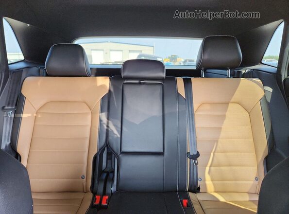 1V2FE2CA1PC205233 2023 VOLKSWAGEN ATLAS Black უკანა სავარძლების ხედი