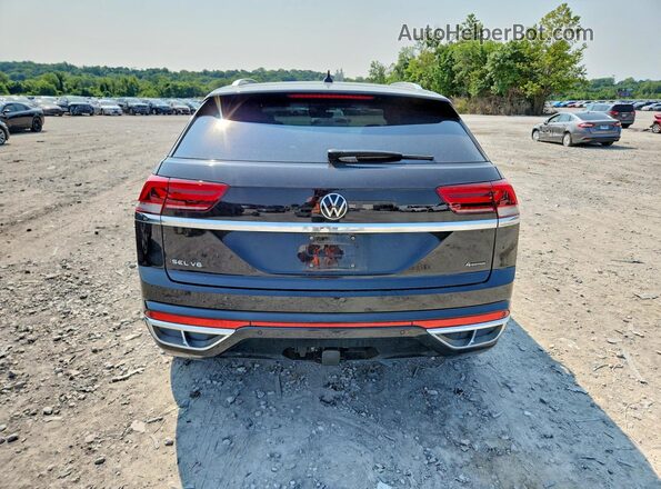 1V2FE2CA1PC205233 2023 VOLKSWAGEN ATLAS Black უკანა ხედი