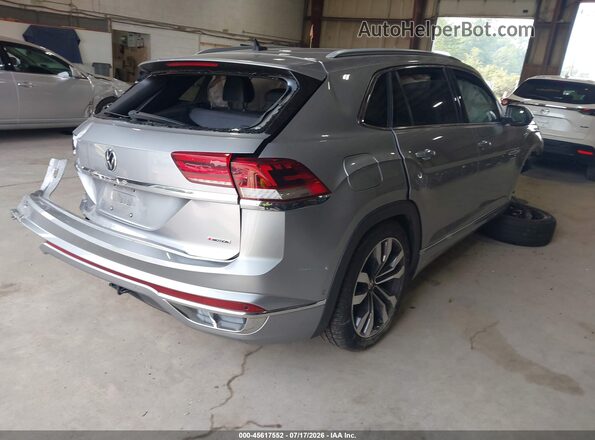 1V2FE2CA4MC234866 2021 VOLKSWAGEN ATLAS Silver Rear right