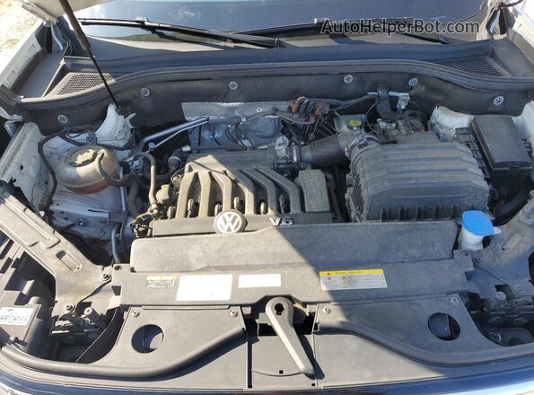 1V2FE2CA5PC204974 2023 VOLKSWAGEN ATLAS White Widok komory silnika