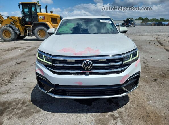 1V2FE2CA6PC210640 2023 VOLKSWAGEN ATLAS White Դիմացի տեսք