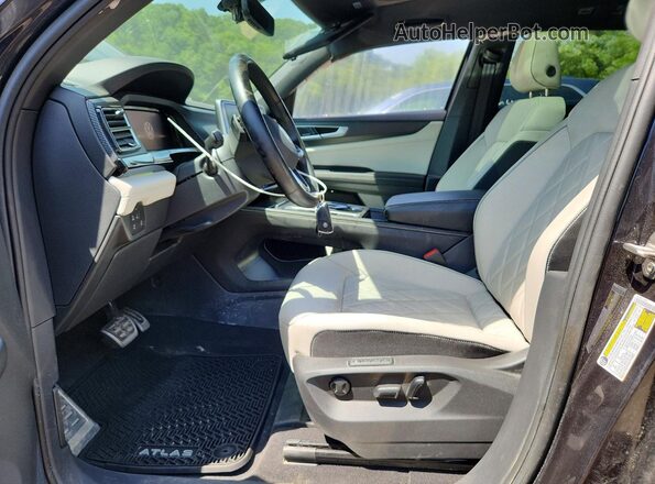 1V2FE2CA7RC234187 2024 VOLKSWAGEN ATLAS Black Vista interior delantera