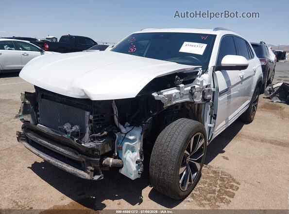 1V2FE2CA7RC238854 2024 VOLKSWAGEN ATLAS White Առջևի ձախ երեք քառորդ տեսարան