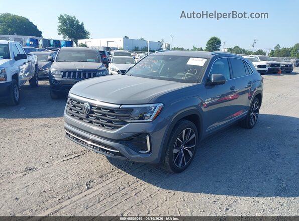 1V2FE2CA7RC253905 2024 VOLKSWAGEN ATLAS Gray წინა მარცხენა ხედი სამი მეოთხედიდან